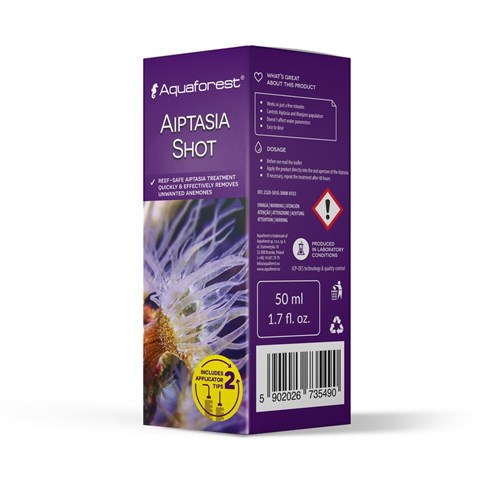 Aquaforest Aiptasia Shot 50ml- Środek do zwalczania Aiptasii