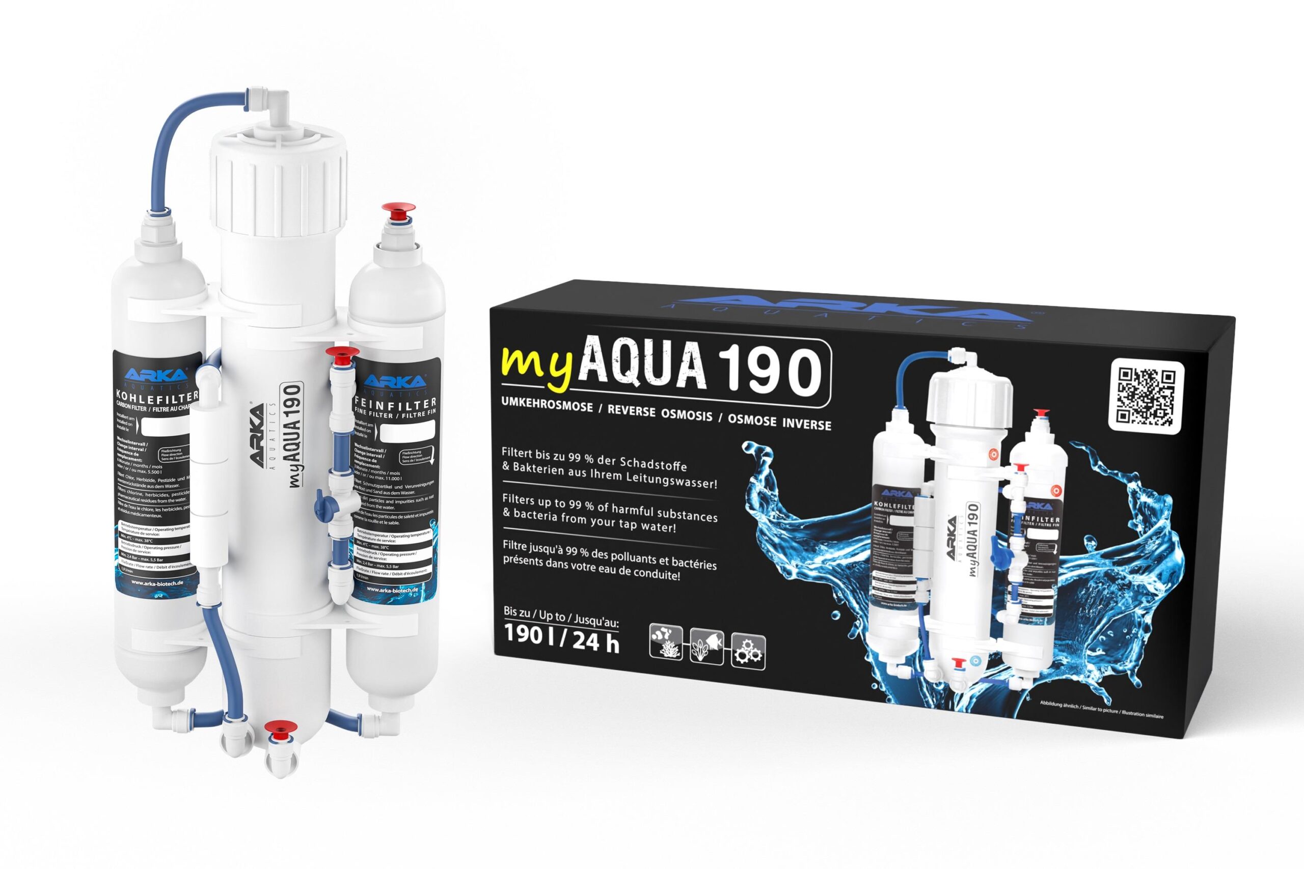 Filtr odwróconej osmozy myAqua 190